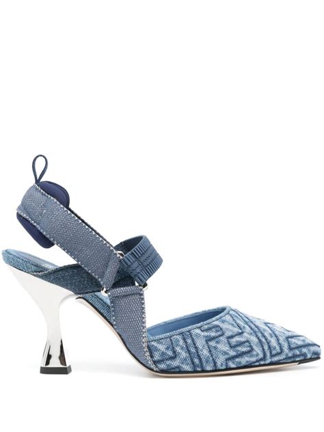 fendi pvc sandal|fendi denim sandals.